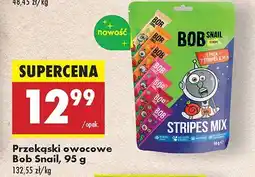 Biedronka Przekąski owocowe Stripes Mix Bob Snail oferta