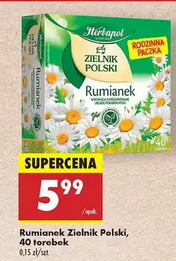 Biedronka Herbata rumiankowa Zielnik Polski oferta
