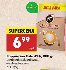 Biedronka Kawa cappuccino o smaku śmietankowym Cafe d'Or oferta