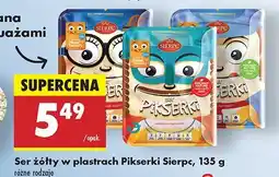 Biedronka Ser żółty w plastrach Sierpc oferta