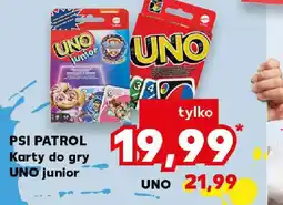 Kaufland Karty do gry UNO junior oferta