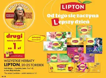 Biedronka Herbata Lipton oferta