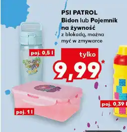 Kaufland Psi Patrol bidon lub pojemnik na żywność oferta