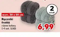 Kaufland Ręczniki frotte oferta