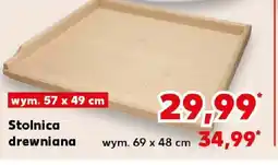 Kaufland Stolnica drewniana oferta