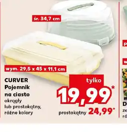 Kaufland Curver Pojemnik na ciasto oferta