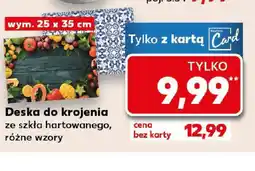 Kaufland Deska do krojenia ze szkła hartowanego oferta