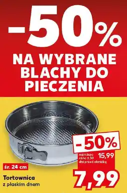 Kaufland Tortownica z płaskim dnem oferta