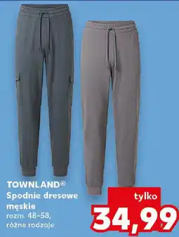 Kaufland Spodnie dresowe męskie Townland oferta
