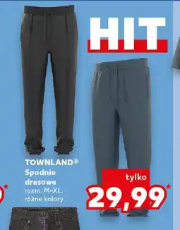 Kaufland Spodnie dresowe Townland oferta