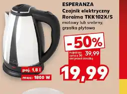 Kaufland Czajnik elektryczny Esperanza Roraima TKK102X/S oferta