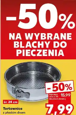 Kaufland Tortownica z płaskim dnem oferta