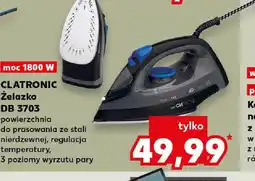 Kaufland Zelazko Clatronic DB 3703 oferta