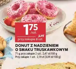 Stokrotka Donut z nadzieniem o smaku truskawkowym oferta