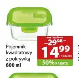 Stokrotka Pojemnik kwadratowy z pokrywką oferta