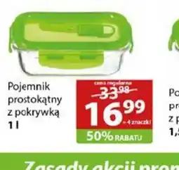 Stokrotka Pojemnik prostokątny z pokrywką oferta