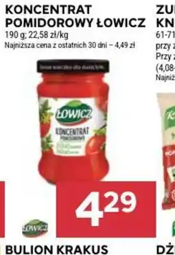 Stokrotka Koncentrat pomidorowy Lowicz oferta