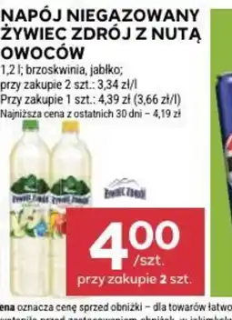 Stokrotka Napój niegazowany Zywiec Zdrój z nutą owoców oferta