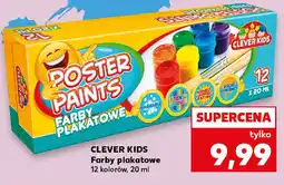 Kaufland Clever kids farby plakatowe oferta