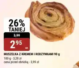 bi1 Muszelka z kremem i rodzynkami oferta