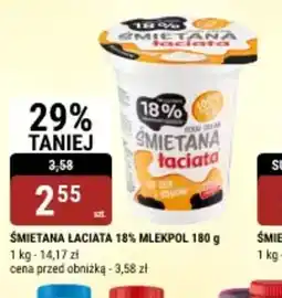 bi1 Smietana Laciata 18% Mlekpol oferta