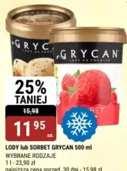 bi1 Lody lub Sorbet Grycan oferta