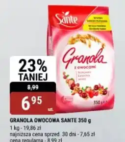 bi1 Granola owocowa Sante oferta