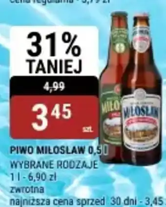 bi1 Piwo Miłosław oferta