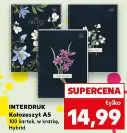 Kaufland INTERDRUK Kołozeszyt A5 oferta