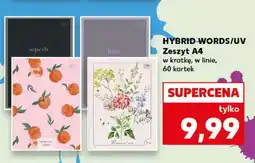 Kaufland HYBRID WORDS/UV Zeszyt A4 oferta