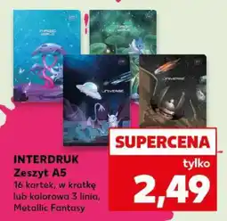Kaufland INTERDRUK Zeszyt A5 oferta