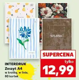Kaufland Interdruk Zeszyt A4 oferta