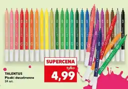 Kaufland TALENTUS Pisaki dwustronne 24 szt oferta