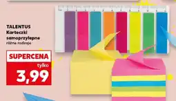 Kaufland TALENTUS Karteczki samoprzylepne oferta