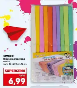 Kaufland GIMBOO Bibuła marszczona oferta