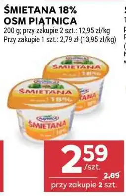 Stokrotka Market Śmietana 18% OSM Piątnica oferta
