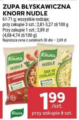 Stokrotka Market Zupa błyskawiczna Knorr Nudle oferta