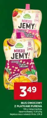 Stokrotka Market Mus owocowy z płatkami Pureña oferta