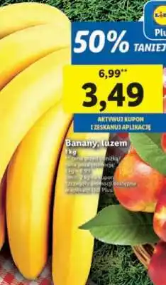 Lidl Banany luzem oferta