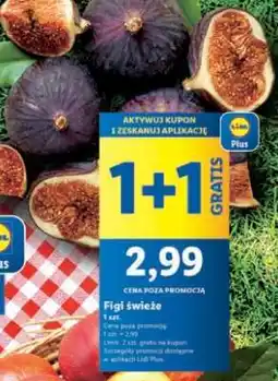Lidl Figi świeże oferta
