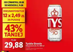 Lidl Tyskie Gronie oferta