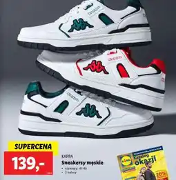 Lidl KAPPA Sneakersy męskie oferta