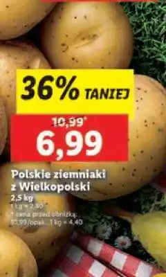 Lidl Polskie ziemniaki z Wielkopolski oferta