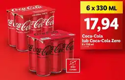Lidl Coca-Cola lub Coca-Cola Zero oferta