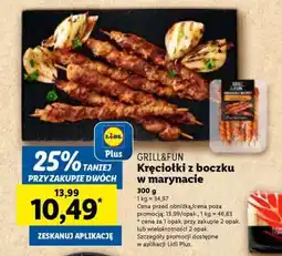 Lidl GRILL&FUN Kręciotki z boczku w marynacie oferta