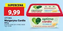 Lidl OPTIMA Margaryna Cardio oferta