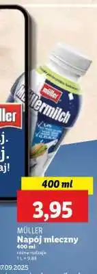 Lidl MÜLLER Napój mleczny oferta