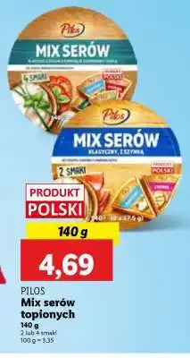 Lidl Pilos Mix serów topionych oferta