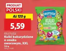 Lidl FRUITUSIE Kulki kukurydziane o smaku owocowym, XXL oferta