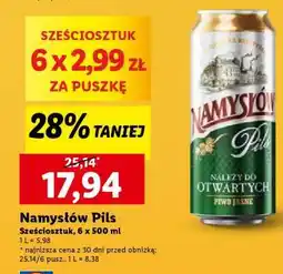 Lidl Namysłów Pils oferta